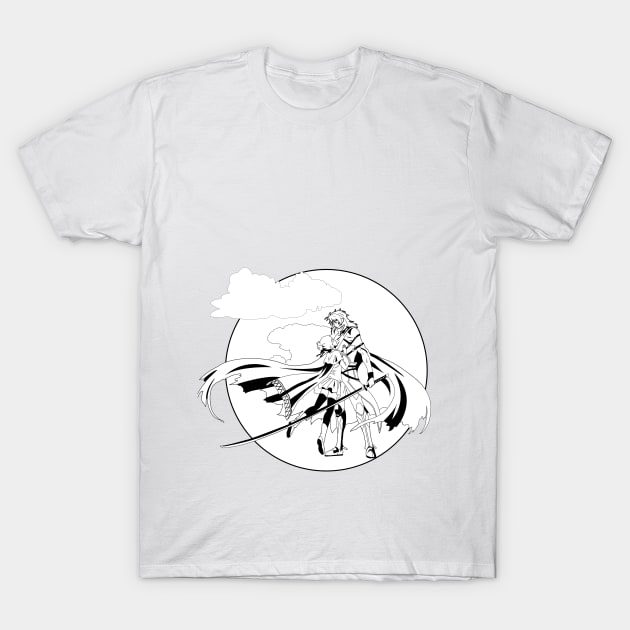 Plunderer - Lihito Nana, Best Swordsman T-Shirt by oneskyoneland